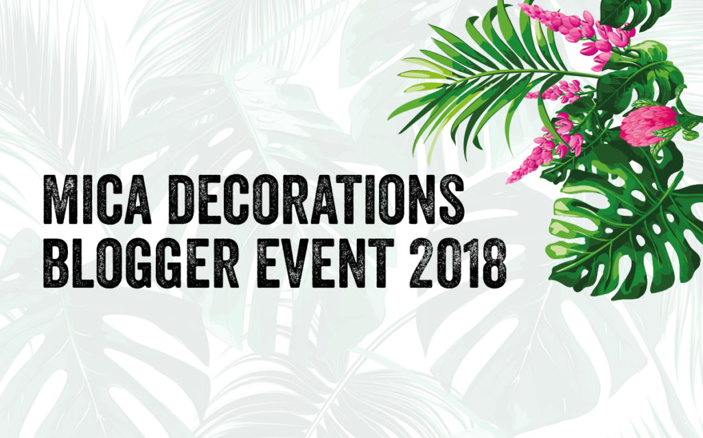 Mica Decorations Blogger Event