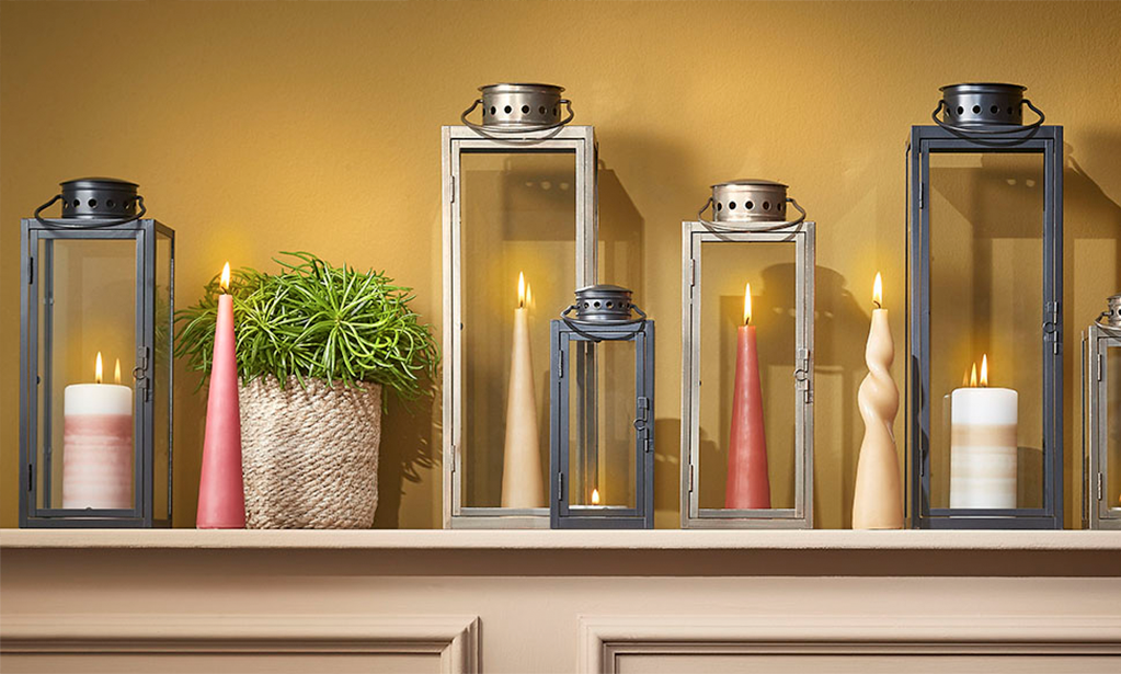 Get ready for spring with colourful candles